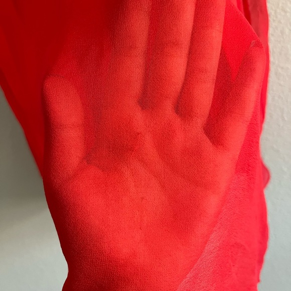 New w/defects Heather by Bordeaux Silk Shift Dress - Picture 3 of 4